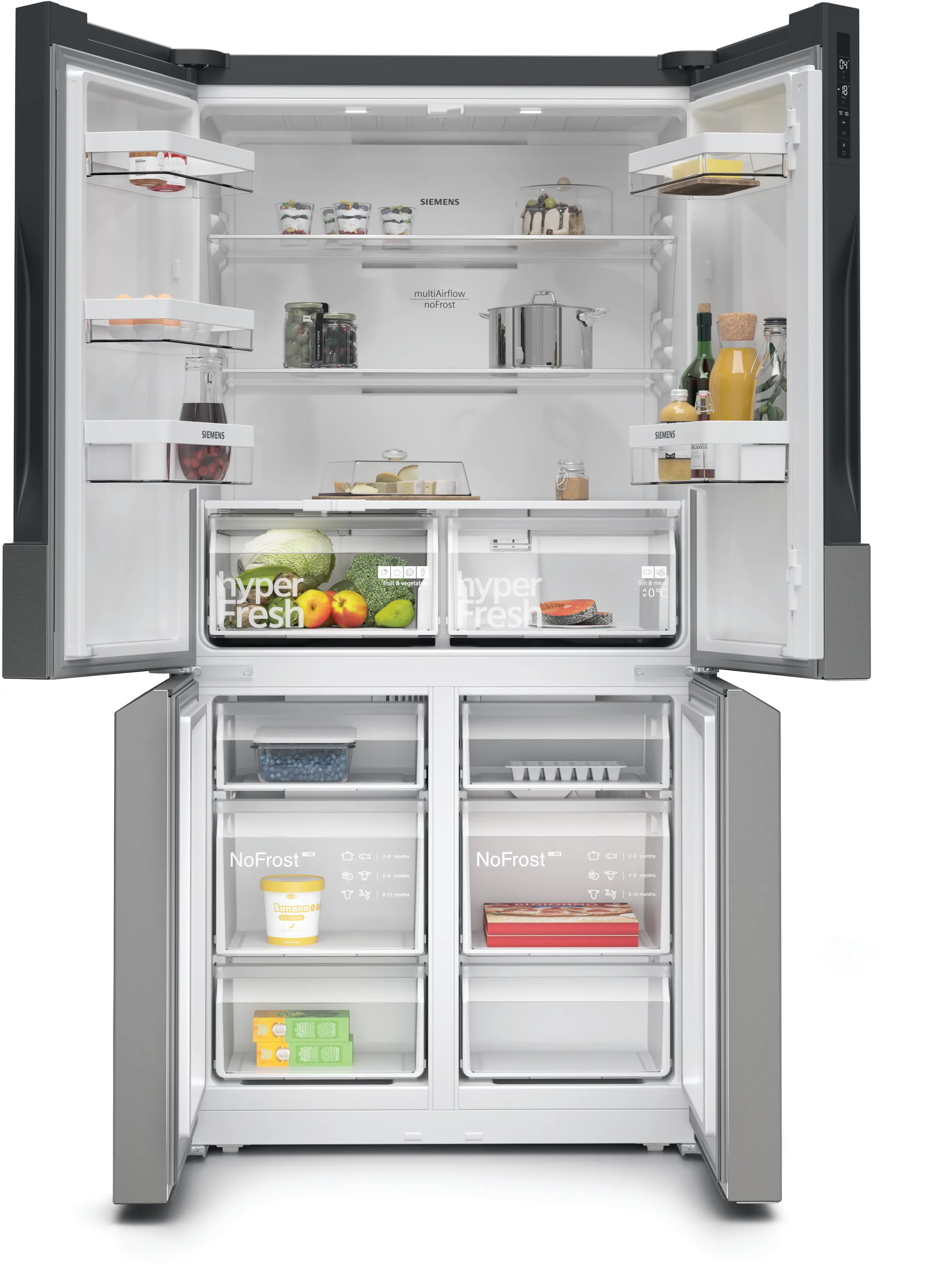 iQ300 Gardırop Tipi Buzdolabı 183 x 90.5 cm Paslanmaz çelik — görsel 2
