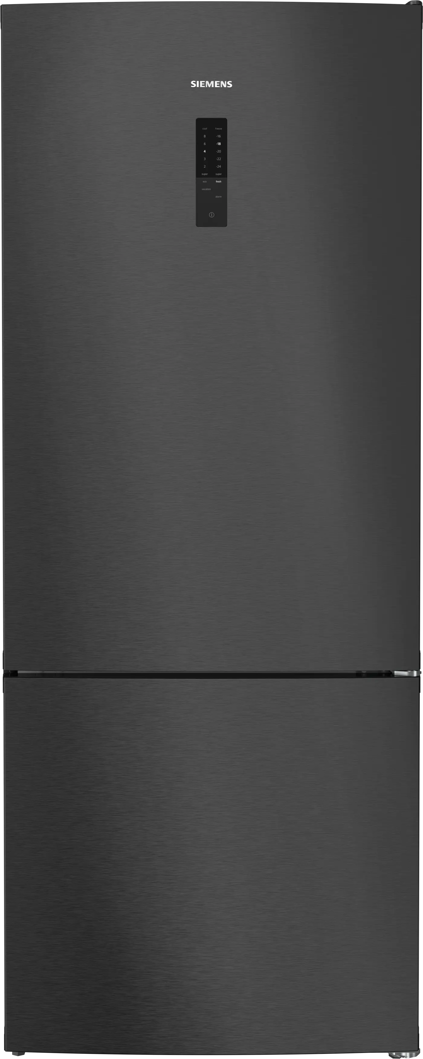 iQ500 Alttan Donduruculu Buzdolabı 186 x 75 cm BlackSteel (KG76NCXE0N)