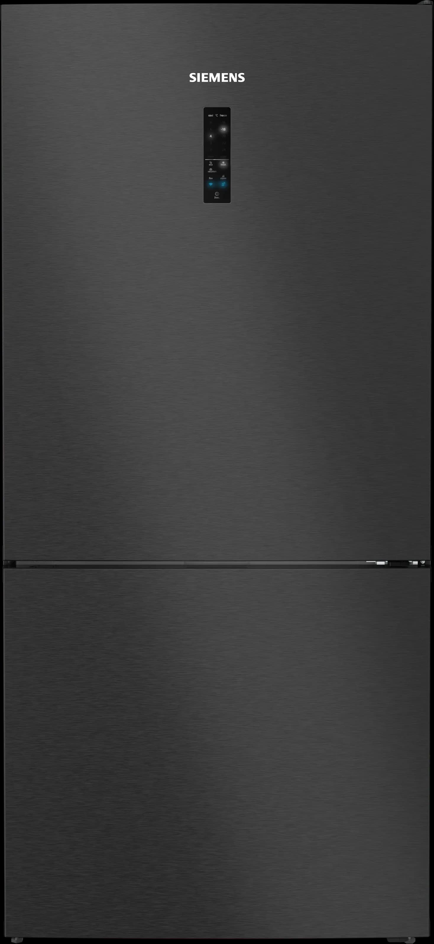 iQ700 Alttan Donduruculu Buzdolabı 186 x 86 cm BlackSteel (KG86PAXB0N)